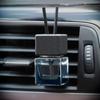 1 Piece Car Decoration Square Car Hanging Glass Bottle Air Freshener Empty Bottle Aromatherapy Ornament Pendant Diffuser