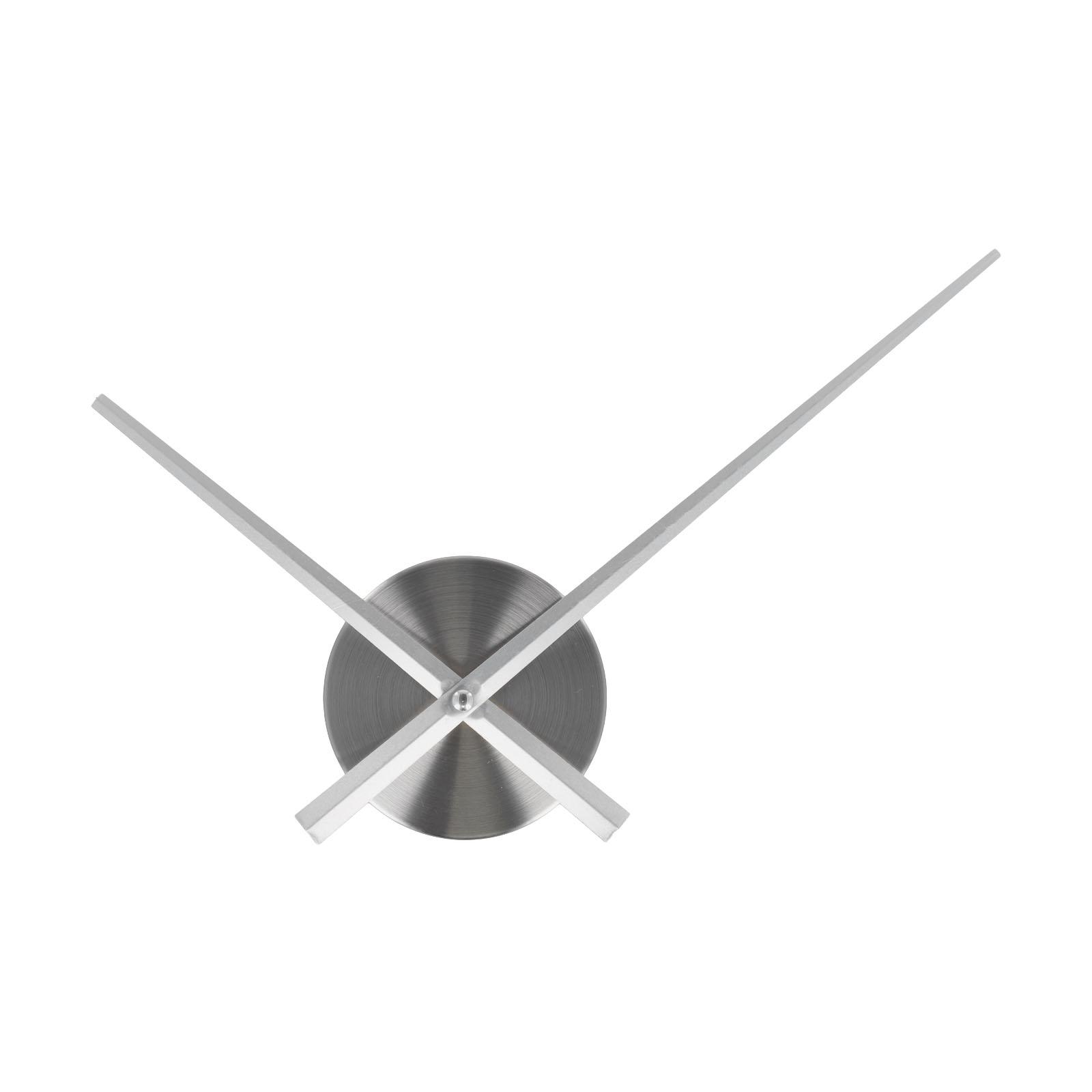 Запасные части для часов ручной работы. Набор для самостоятельной сборки настенных часов с большими стрелками. серебряный