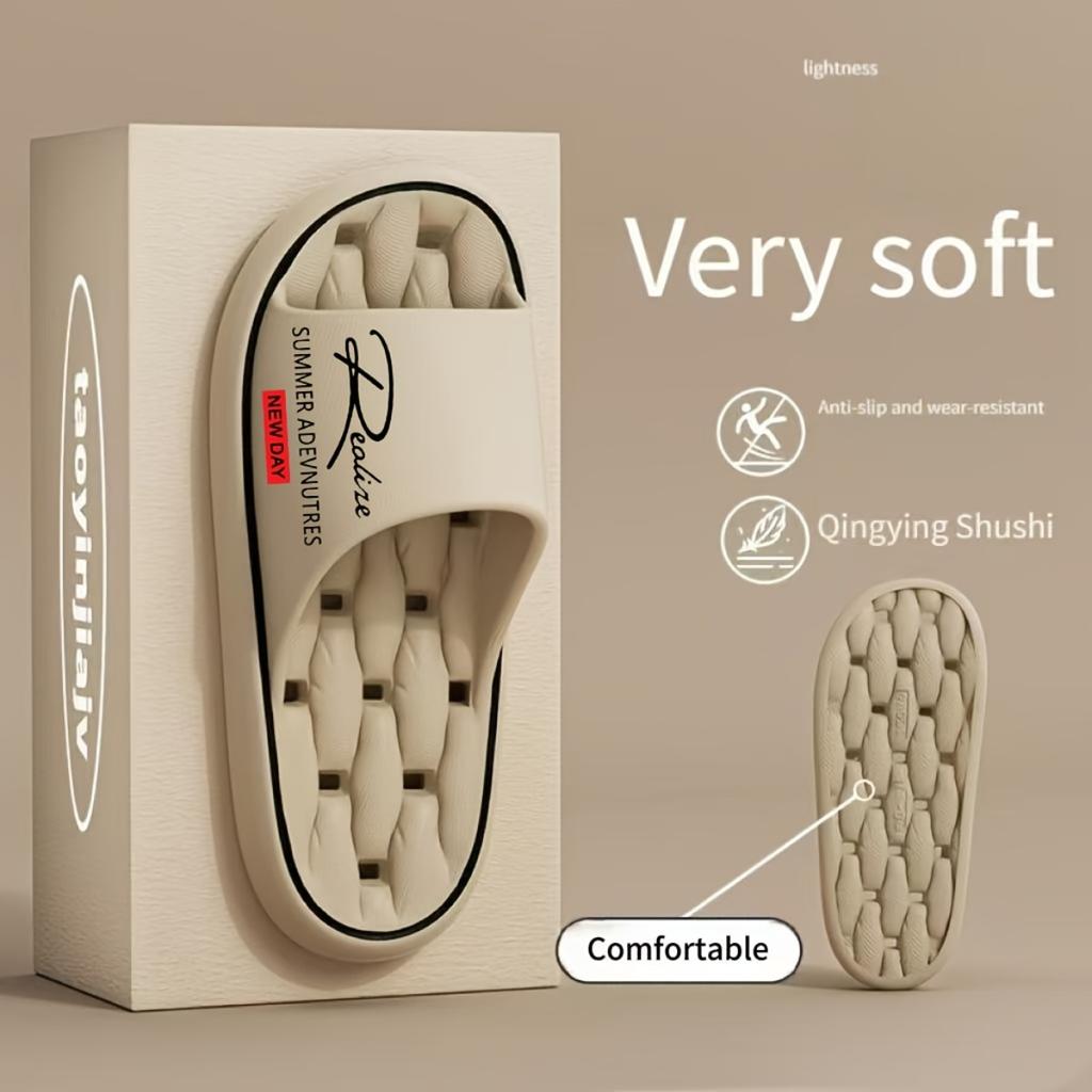 Elegant and Great EVA Slippers, Non Slip, Casual Slippers, Ribbed Texture - Perfect for Indoor/outdoor Use, Unisex, All Season, Multi Colored Options