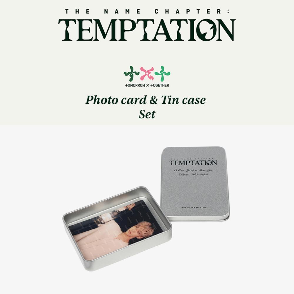 

TXT TEMPTATION Photo Card & Tin Case Set