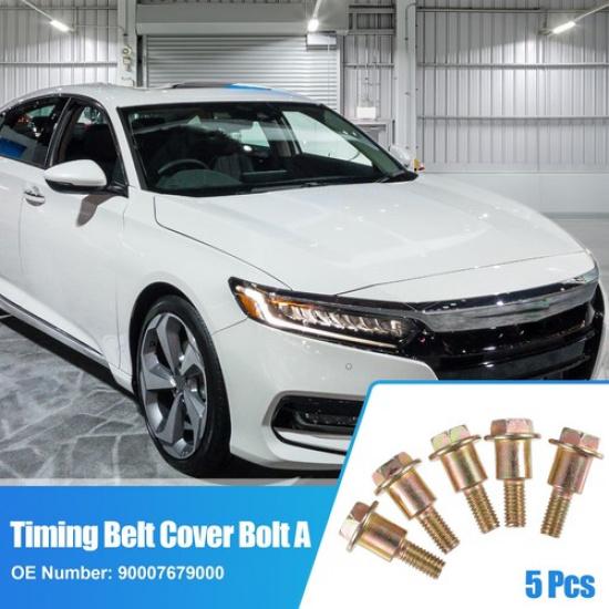 5pcs M6x1.00 Automobile Valve Cover Bolts for Honda for Acura No.90007-679-000