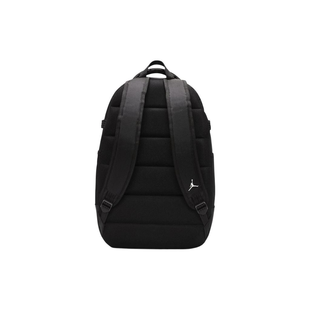 Jordan Flight Control Logo Print Large Capacity Polyester Backpack Unisex Backpack Black MA0599-023