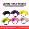 US Ring Sizer Tool - Plastic Finger Measurement for Ring Sizes
