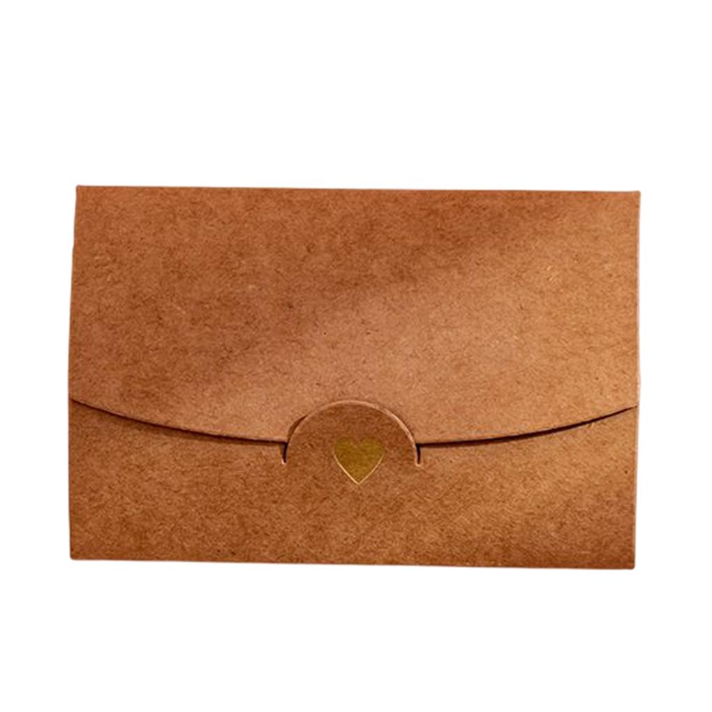 Romantic Paper Envelope Portable Vintage Wedding Ceremony Engagement Invitation Card Envelopes Party Banquet Accessories