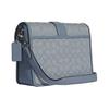 New COACH Lonnie Jacquard Fabric With Leather Shoulder Bag, Crossbody Bag Medium Size Women's Haze Blue/Morandi Color C8307-SVS9X