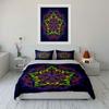 "Mandala Art Decoration Set" Bedding Set with 1 Duvet Cover 2 Pillowcases Single Double King Queen, Gift