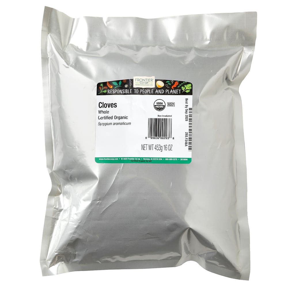 Frontier Natural Products Chiodi di Garofano Interi, 16 oz (453 grammi)