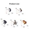 Cat Car Interior Accessories Figurines for Computer Display Adorable Crafts Decor Desk