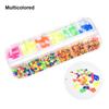 1500Pcs/box Nail Art Rhinestones 12 Grids Flatback Round Crystal Diamond Nail Gems Nail Art Decorations Manicure Accessories