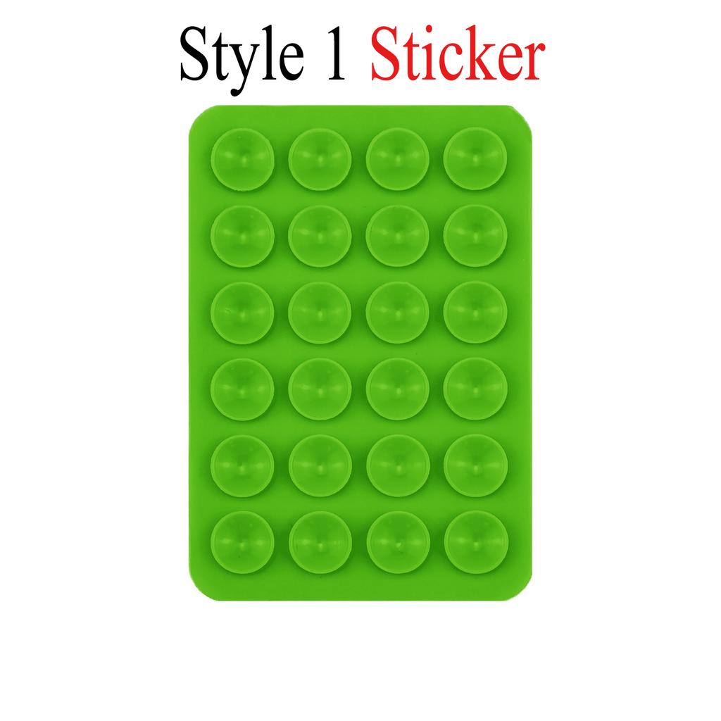 Sticker/Double-sided Suction Cup Adhesive Silicone Suction Pad Bracket Multifunction Rubber Sucker Pad Durable Mobile Phone