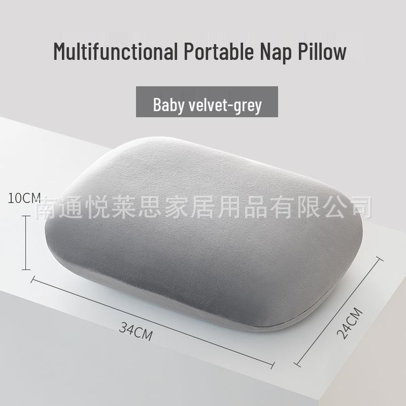 Portable Memory Foam Nap Pillow for Adults and Kids