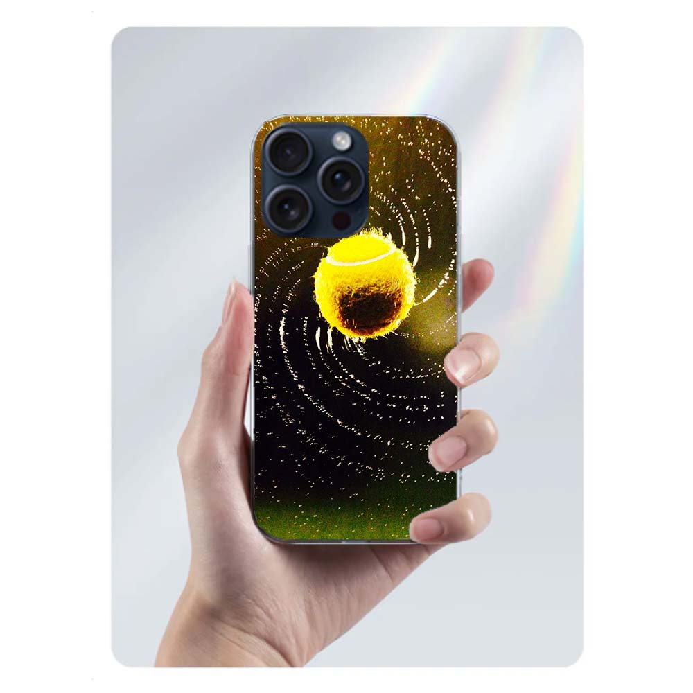 Tennis Sport Capa Handyhülle Für Iphone 17 Air 16 Pro Max 15 12 Pro 14 Plus 17E 16E 11 13 Mini Hüllen Cases Fundas Cell Klar TPU