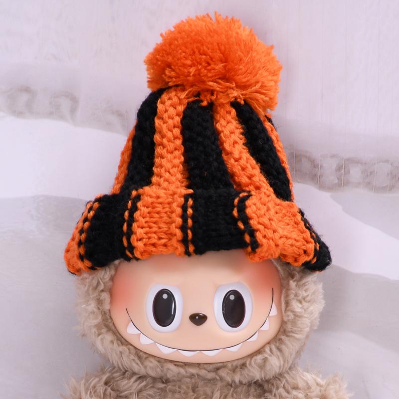 Colgante de Sombrero Labubu de 17cm: Accesorio de Ropa/Llavero/Colgante para Bolso de Hombro/Vaso de Agua