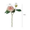 Large Silk Peony Artificial Flowers 16cm Diameter Simulation Peony Fake Flowers Bouquet For Wedding Home Decoration