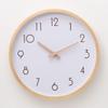 10inch Decorative Wall Clock Nordic Style Silent Scale Clock Wooden Wall Clock  Home Decoration
