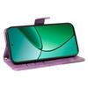 For Realme Narzo 70 5G/Narzo 70 Pro 5G/P1 5G/12 4G/12+ 5G Case Leather Geometric Line Wallet Phone Cover with Wrist Strap