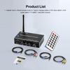 T500 DAC Bluetooth 5.4 Audio Receiver Digital To Analog Converter 3.5mm AUX RCA Coaxial USB U-Disk Karaoke Stereo Wireless Adapter