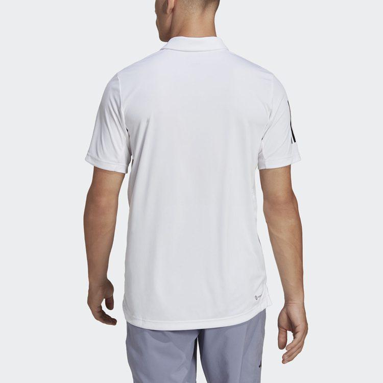 Adidas Free Shipping With AdiClub Club 3 Stripes Tennis Polo Shirt HS3268