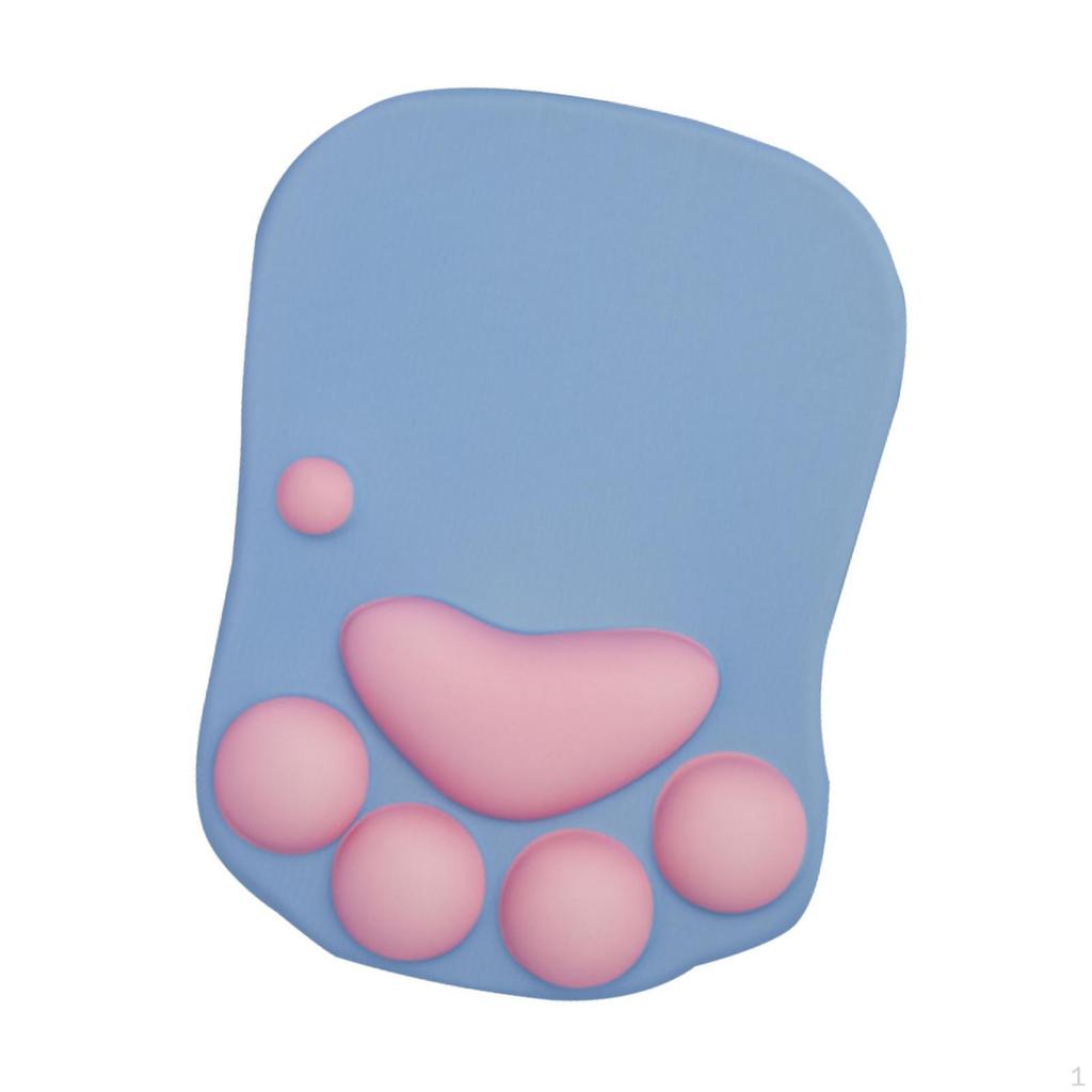 Gatito Paw Mouse Pad, Mat with Doll Support, Soft Desktop Decoration Beautiful Ergonomic