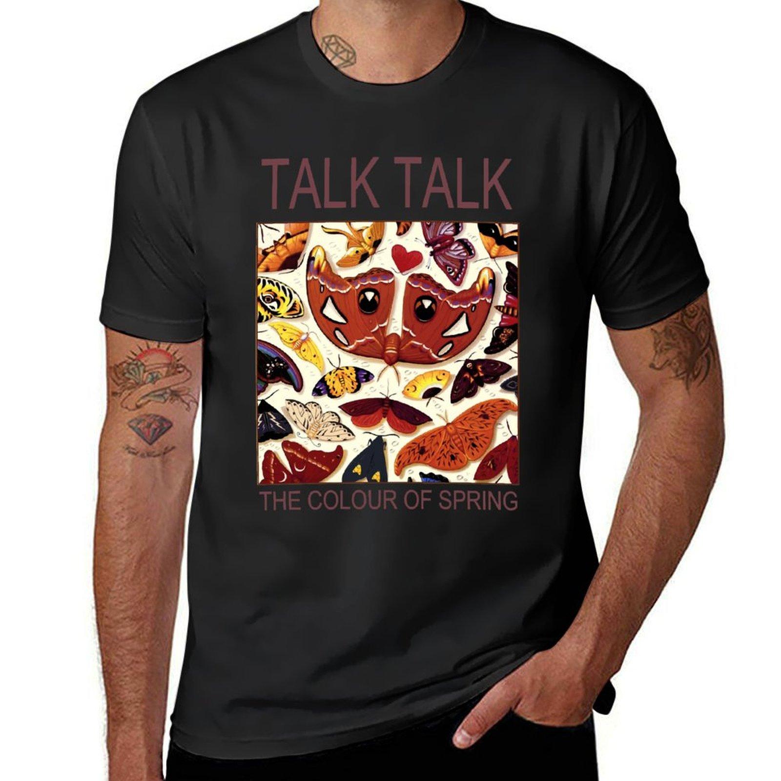 

Talk Talk - The Colour Of Spring - T-Shirt for a boy aesthetic clothes heavyweights men t shirts XL