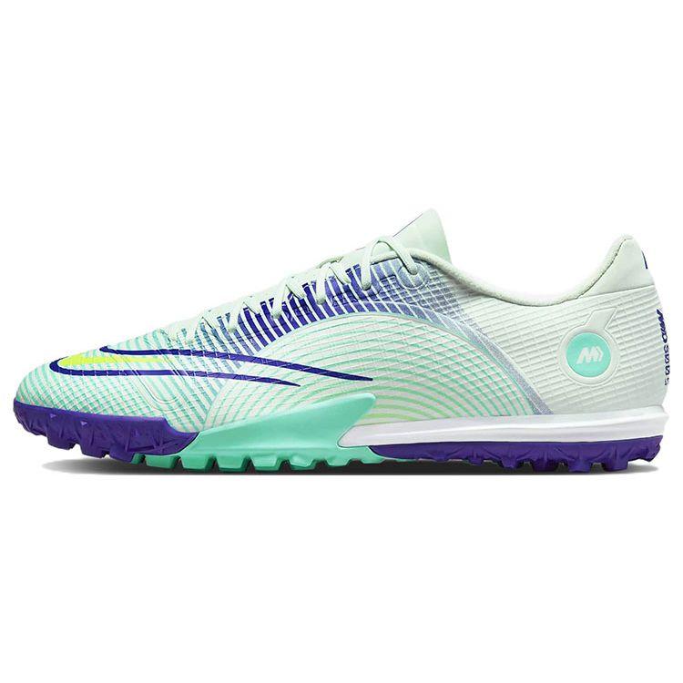 Nike Mercurial Vapor 14 Academy TF Soccer Shoes Unisex Soccer Shoes Green Purple CV0977-375