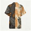 Men's Casual Short Sleeve Shirt Cotton Linen Blend Button Down Front Pocket Lightweight Breathable Summer Top