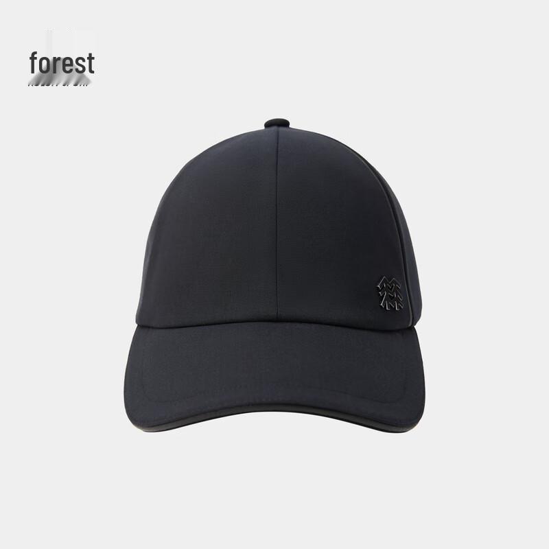 KOLON SPORT Unisex Logo Six-Panel Wool Baseball Cap