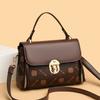 Handheld Women's Bag New Hong Kong High-end Small Square Bag Women's Versatile Handbag Shoulder Messenger Bag New Bag Commute