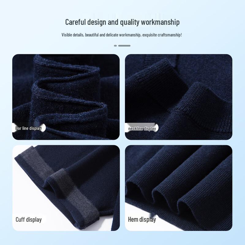 MONTAGUT Men's Silk Wool Blend Breathable Short Sleeve T-Shirt