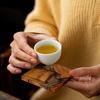 Tea Coaster Japanese Style Good Heat Insulation Natural Wooden Resin Cup