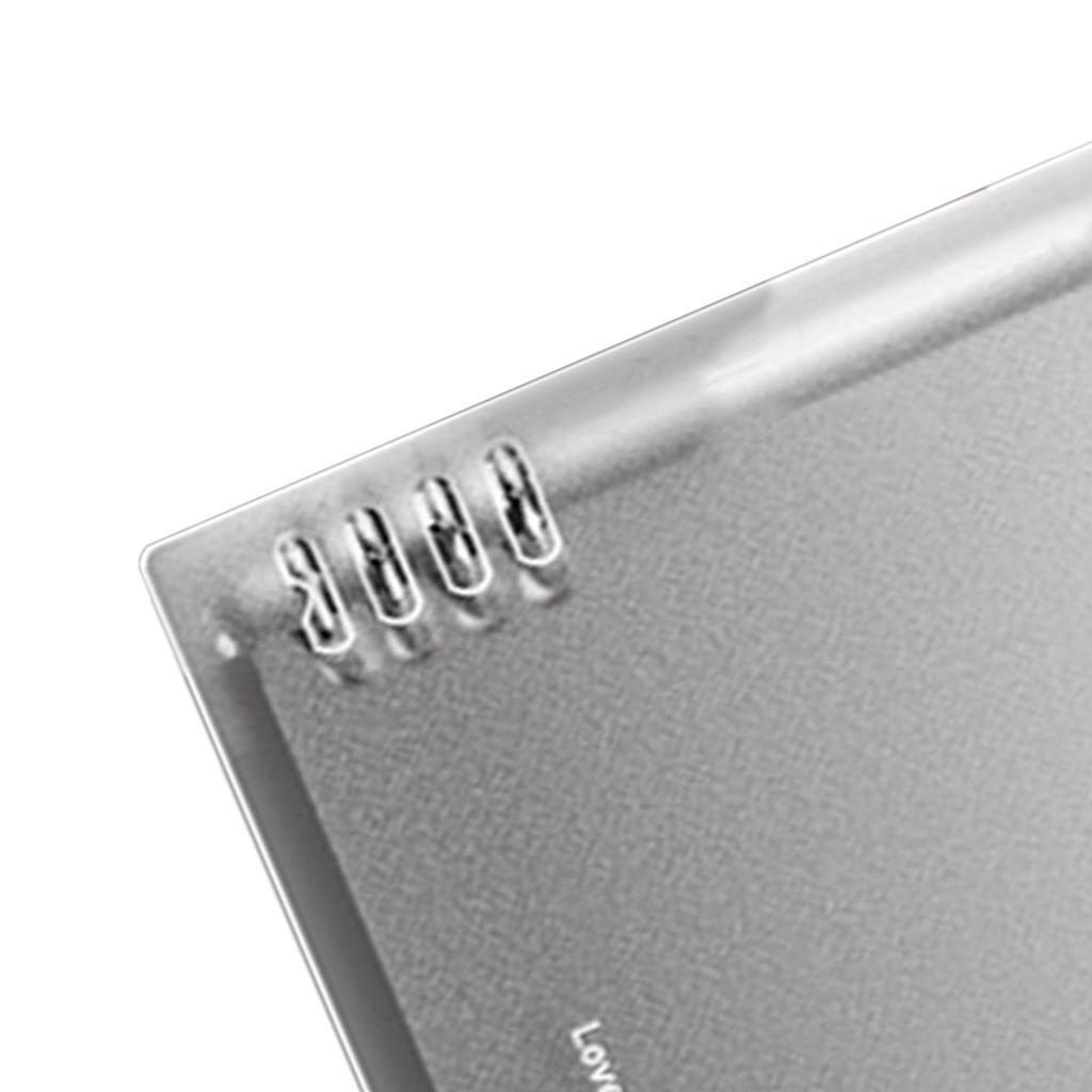 Spiral Notebook 120 Pages Ruled Paper 0.35in Spacing Detachable Ink Proof Thick College Ruled Notebook for Family Office