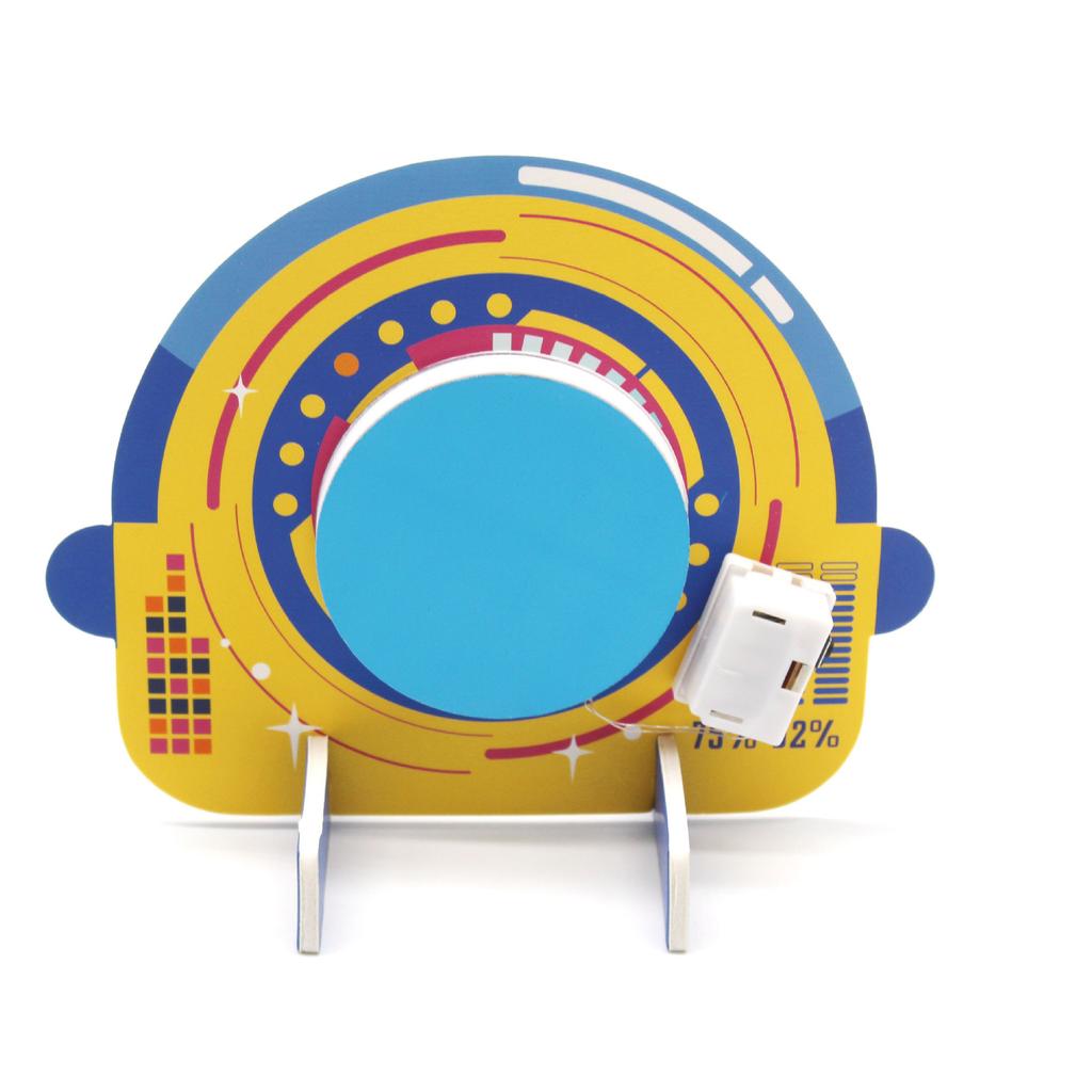 DIY Time Tunnel Paper KT Board Primary School Students Handicraft Class Technology Small Production Children Science Experiment