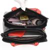 Real Soft Leather Handbag Women's New Women's Bag Fashion Versatile Shoulder Messenger Bag Multi-layer Handbag Women