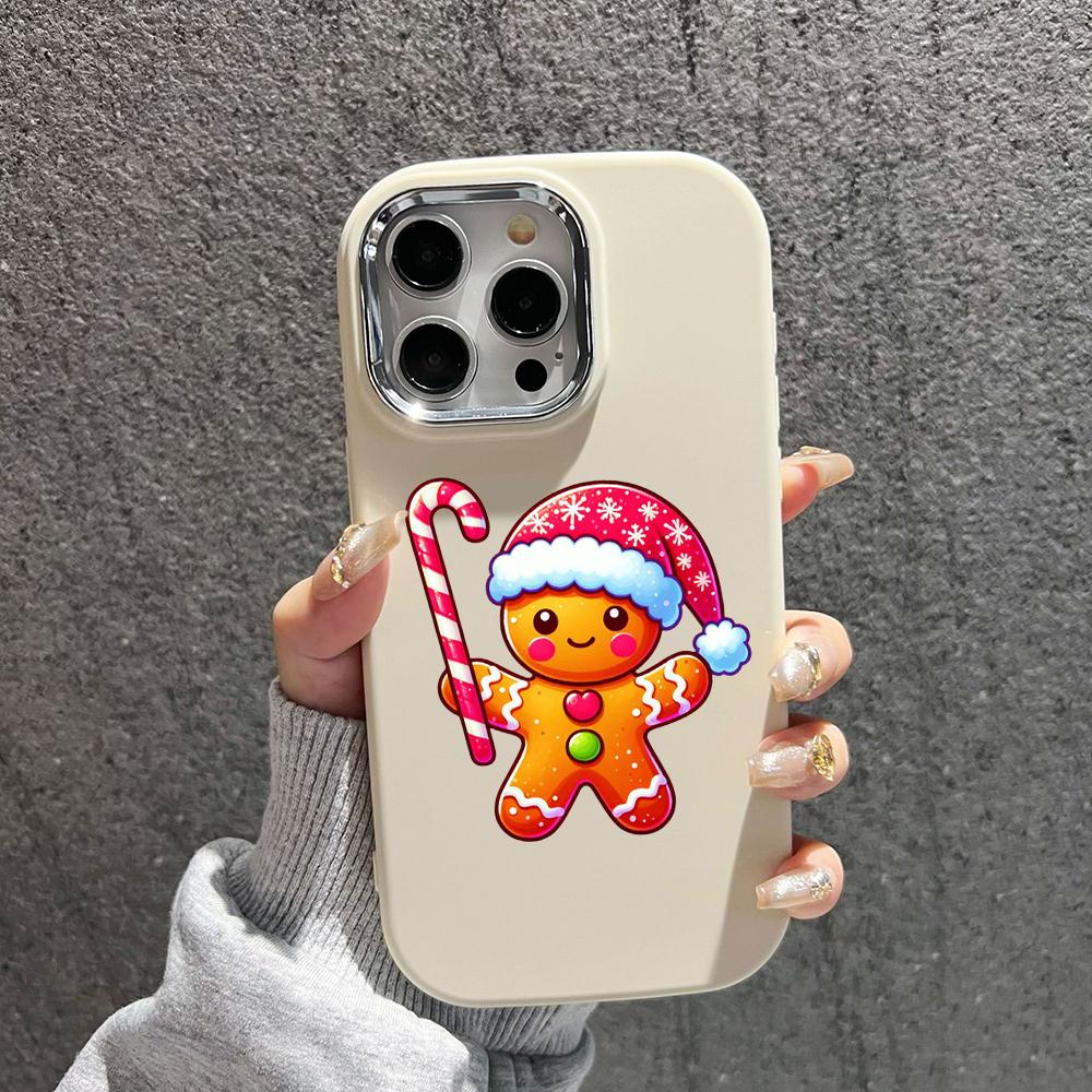 N100 Веселые рождественские мягкие чехлы для телефонов iPhone 15 16 Pro Max Xiaomi 11 — фото 12