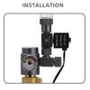 CO2 Bubble Regulator SolenoidValve for Home Aquariums Carbon Dioxide Maker