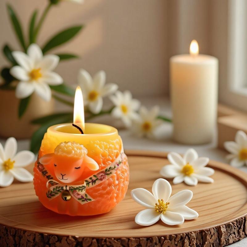 Sheep Shape Silicone Molds Crafting Supplies Perfect for Creating Resin Planter Jewelry Containers Detailed Pattern