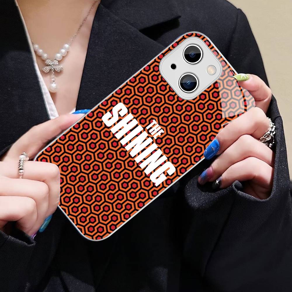 Horror Movie THE SHINING Tempered Glass For Iphone 14 13 12 11 Pro Mini XS MAX 14Plus X XS XR Fundas