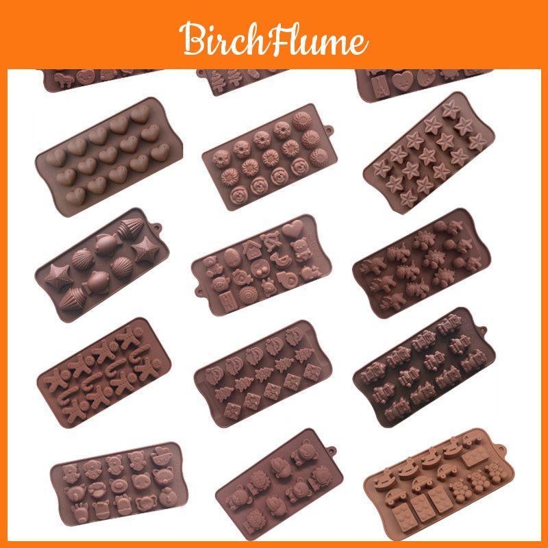 Christmas Silicone Cake Chocolate Moulds For Creative Baking And Decorating Delight
