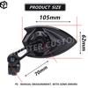 For MT07 Motorcycle Accessories Rearview Bar End Mirror For Yamaha MT09 MT10 MT03 XSR700 XSR900