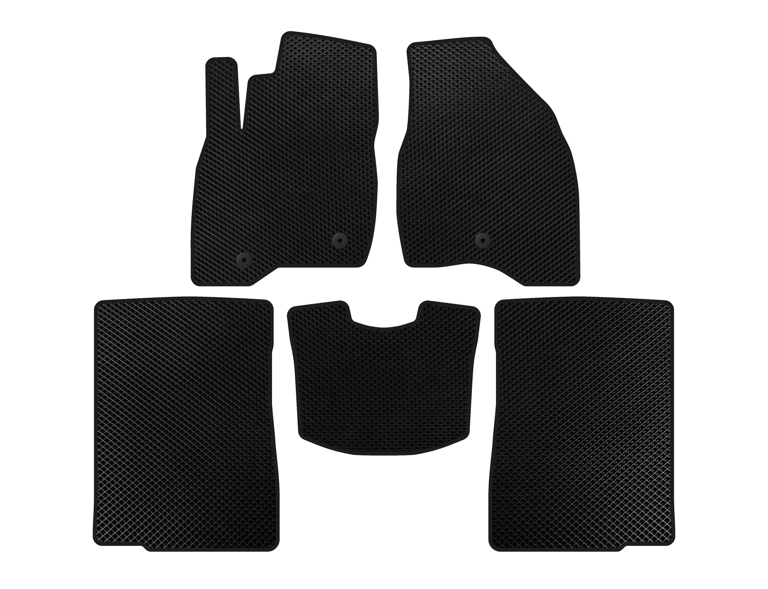 

EVA mats (2015-2017, 2 rows, 7-seater, Black) for Ford Explorer