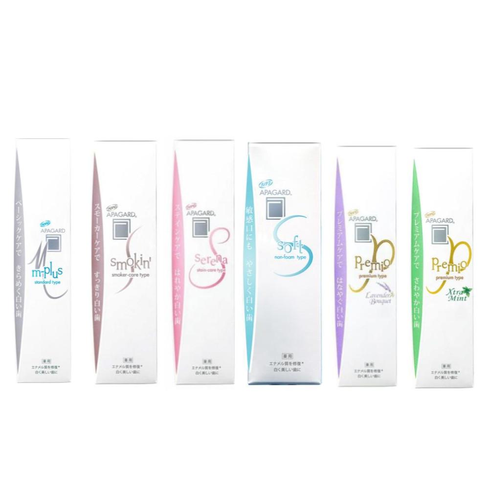 Japan SANGI APAGUARD Toothpaste (M Plus / Smokin' / Serena / Soft / Premio)