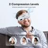 Eye Massager with Heat  Bluetooth Music Electric Vibration Eye Mask for Headache Stress Relief Eye Relax Travel Office Home Car