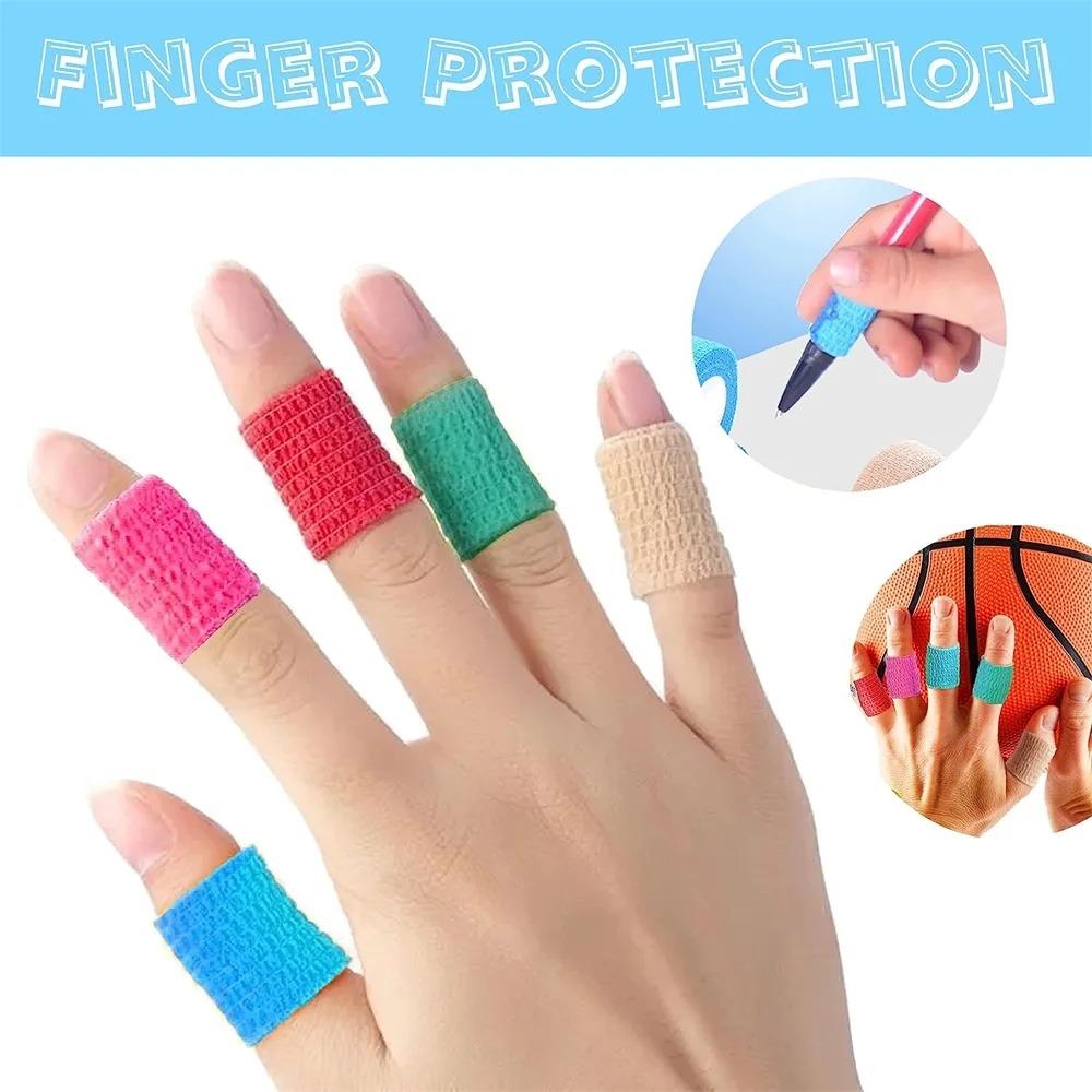 12 Pack Self Adhesive Bandage Wrap, Stretch Self Adherent Tape for Sports, Finger, Wrist, Ankle, Cohesive Bandages(1 Inch x 5 Yards/Roll)