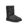UGG Classic Short 'Sequin Black Grey' Women's 1130650-BLK
