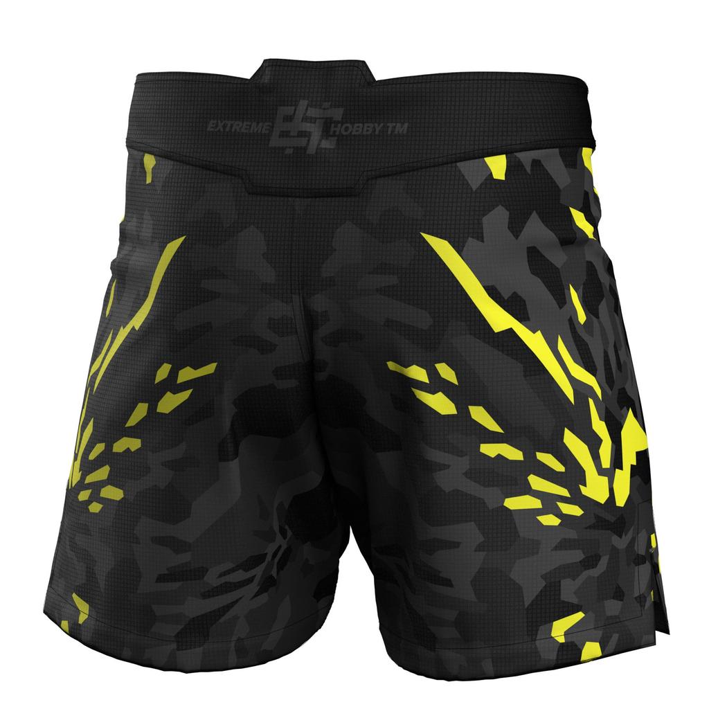 Extreme Hobby Athletic Shorts Black Panther Black and Yellow L