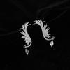 Fashion Earrings Allergy Prevention Rhinestone Earrings  Earrings Exquisite Craftsmanship Ear Bone Clip For Party Wedding
