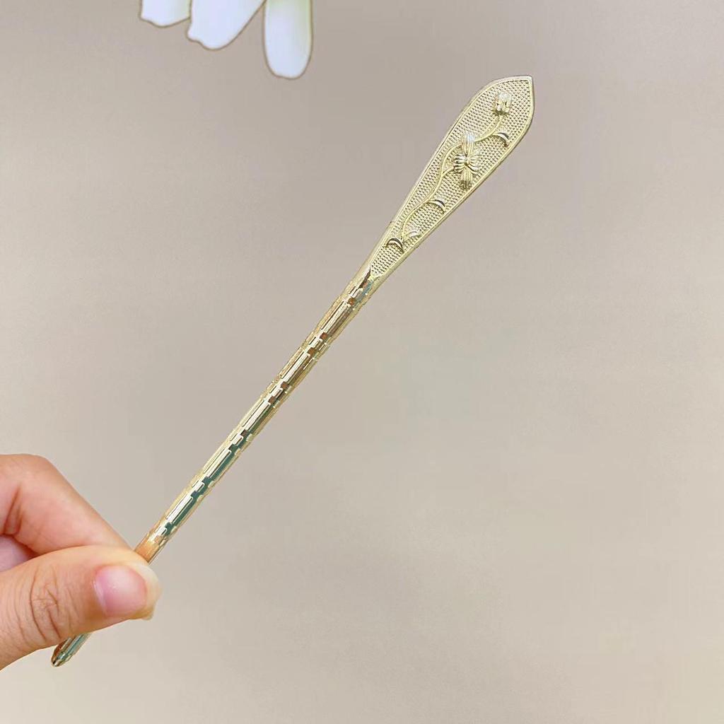 Vintage Hårnål med Tofsar: Elegant huvudbonad inspirerad av Hanfu