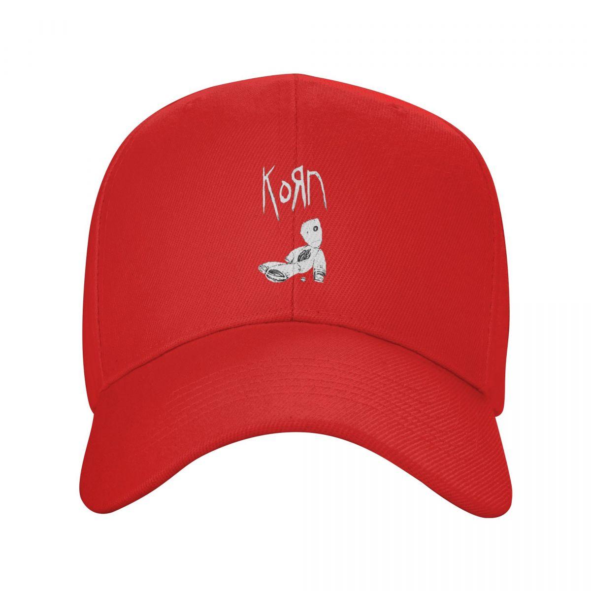 

Кепки Бейсболки Snapback Мужские Женские Кепки Регулируемая Кепка Хип-Хоп Бейсболка Кепка с Логотипом Рок-Группы Korn One Size
