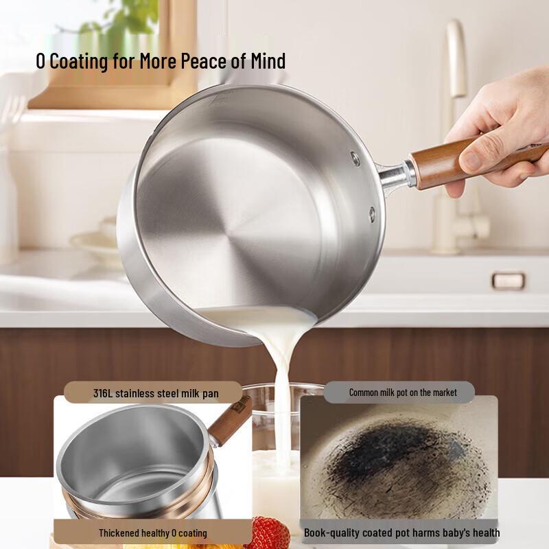 Kobach 316L Stainless Steel Baby Food Saucepan