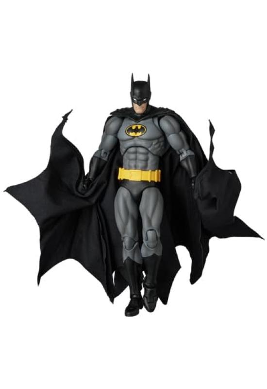 MEDICOM TOY MAFEX No. 270 CAVALEIRO CRUZADO BATMAN VERSÃO PRETA. Figura de ação pintada sem escala, aproximadamente 160mm de altura